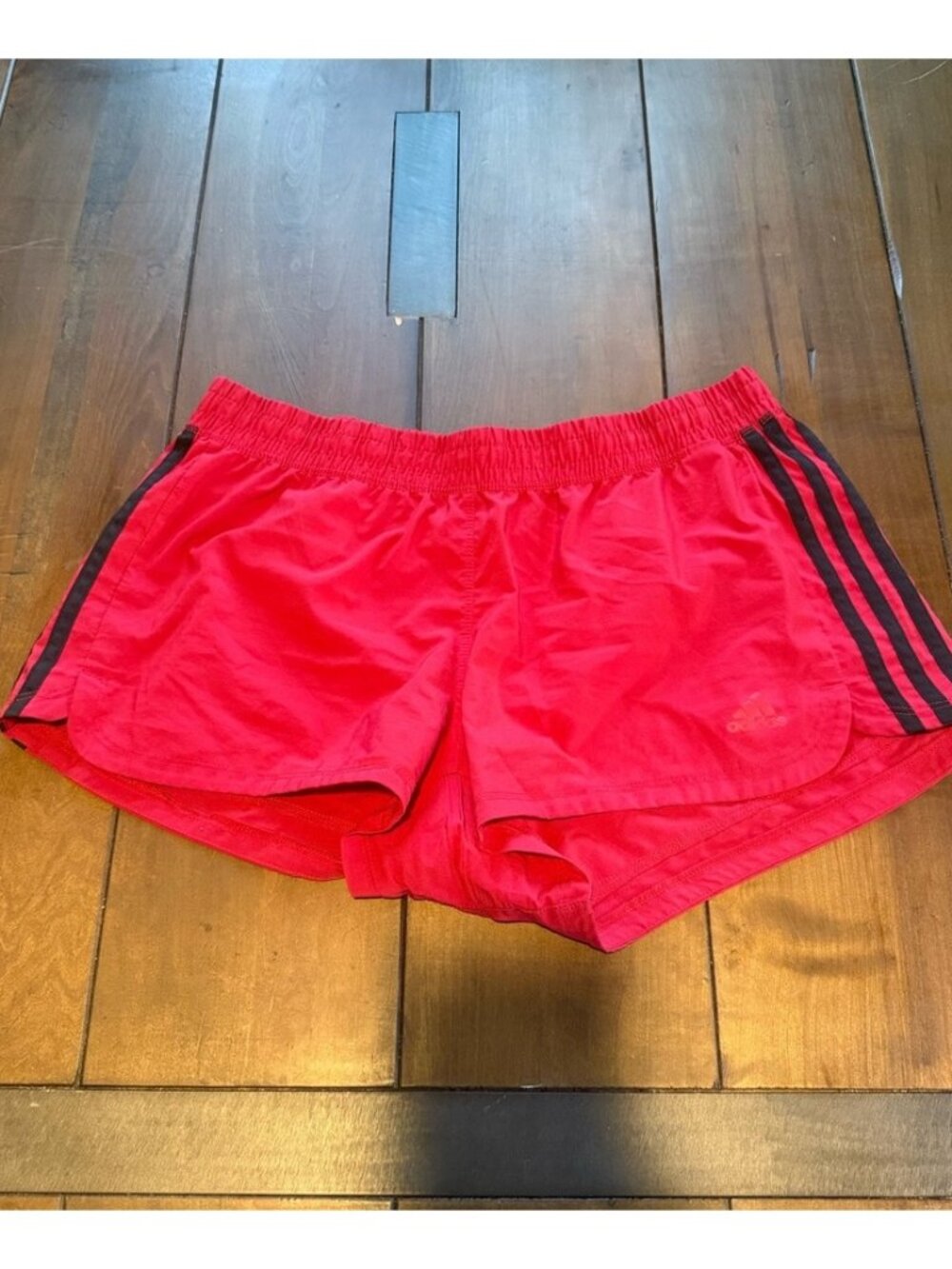 Women's Bright Red Athletic Shorts